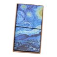 thumbnail image 1 of Abbracc Paper Notebook Travel Journal Book Blank Diary With Strap sky, 1 of 9