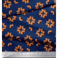 thumbnail image 2 of Soimoi Silk Fabric Fox Kids Print Fabric by Yard 42 Inch Wide, 2 of 3