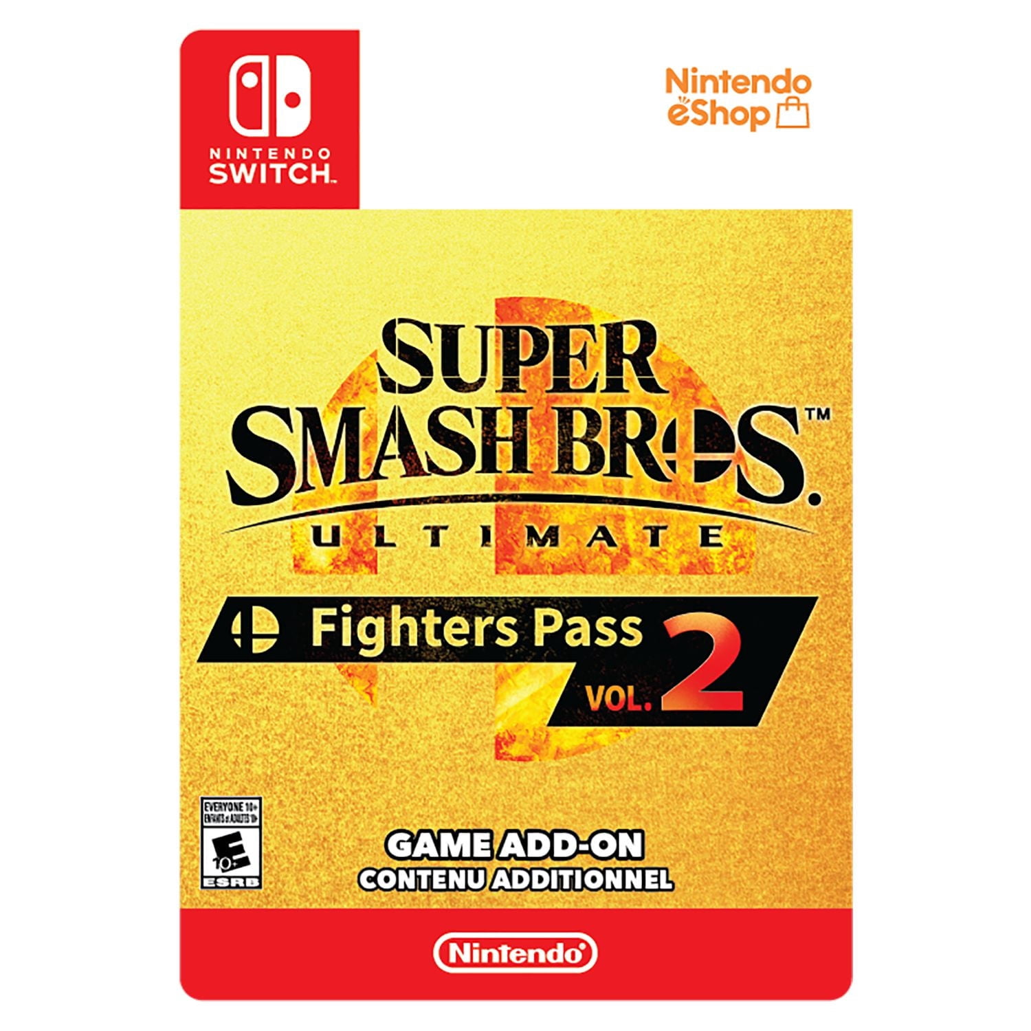 Nintendo Switch Super Smash Bros. Ultimate Fighters Pass Vol. 2 $37.79 (Code Numérique)