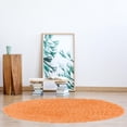 thumbnail image 4 of New Flokati 1400gr 8' Round Area Rug, Sherbet, 4 of 6