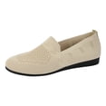 thumbnail image 1 of HBFAGFB Chaussures Décontractées pour Femmes Confortables et Simples à Semelle Plate à Enfiler Femmes Beige Taille 42, 1 of 8