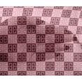 thumbnail image 4 of oneOone Viscose Chiffon Fabric Greek Key Geometric Print Fabric By The Yard 42 Inches Wide, 4 of 4