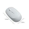 thumbnail image 3 of LSLJS Bluetooth Souris Bluetooth 5.0+Usb 4G Sans Fil Silencieuse avec Récepteur Usb Portable Computer Mice pour Pc Tablette Ordinateur de Bureau Ordinateur Portable, 3 of 5