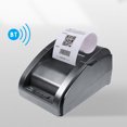 thumbnail image 3 of Imprimante Thermique de Reçus 58mm USB BT Mini Imprimante d'Étiquettes Portable Impression de Reçus de Supermarché Compatible pour iOS Android Windows ESC/POS Commandes d'Impression, 3 of 8