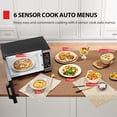 thumbnail image 3 of Toshiba 1.2 Cu. Ft. Countertop Microwave, 3 of 6