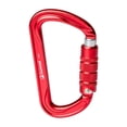 thumbnail image 2 of koolsoo Professional Rock Climbing Carabiner Screw Lock Heavy Duty Carabiner Red, 2 of 2