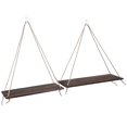 thumbnail image 3 of Wall Storage Rack, Home Decoration Floating Shelves, Natural Hallway For Living Room Bedroom Sitting Room Antique, 3 of 8