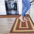 thumbnail image 1 of Highland Premium Jute Braided Area Rug by Homespice, 22 x 72 Rectangular Hall Runner Multi, Reversible, Natural Jute Yarn Rustic, Country, Primitive, Farmhouse Style - 30 Day Risk Free Purchase, 1 of 8