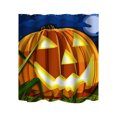 thumbnail image 1 of Halloween Shower Curtain for Bathroom 59 in x 71 in Polyester Digital Printed with Metal Grommets, 1 of 1