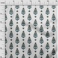 thumbnail image 2 of oneOone Cotton Flex Fabric Leaves & Paisley Block Print Fabric By Yard 40 Inch Wide, 2 of 4