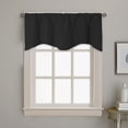 thumbnail image 4 of TIELUTT Door Curtain Kitchen Shading Window Curtain Solid Color Pocket Fan Shaped Curtain Short Curtain 52 X 18 Restroom Curtains for Windows Curtains 84 Linen Shower Curtain 120 X 84 Curtains Curtain, 4 of 8