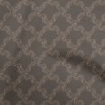 thumbnail image 1 of oneOone Velvet Chocolate Brown Fabric Asian Block Craft Projects Decor Fabric Printed By The Yard 58 Inch Wide, 1 of 4