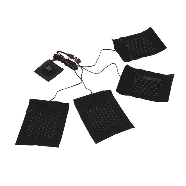 Jacket Warmer Pad, Composite Fiber 3 Gears 2A USB Powered Heating Cloth Heater For Warm Gloves