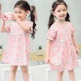 thumbnail image 4 of LUOGENLI Robe Bébé Robes pour Bébés Filles Jupe Maxi avec Shorts et Poches 4-5 Ans, 4 of 4