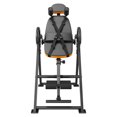 thumbnail image 1 of KFFKFF Inversion Table, Supports up to 300lbs, Durable Back Stretching Device, Includes Headrest, Ankle Security, and Adjustable Safety Belt, in Orange/Black, 1 of 9