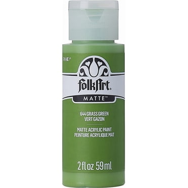 Peinture acrylique mate FolkArt, 2 oz, Vert Herbe