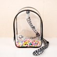 thumbnail image 1 of Petit Sac de Rangement pour Poupée Sac de Poupée Extérieur Étanche Portable Étui de Transport PVC Transparent pour Poupée de 20cm, 1 of 6