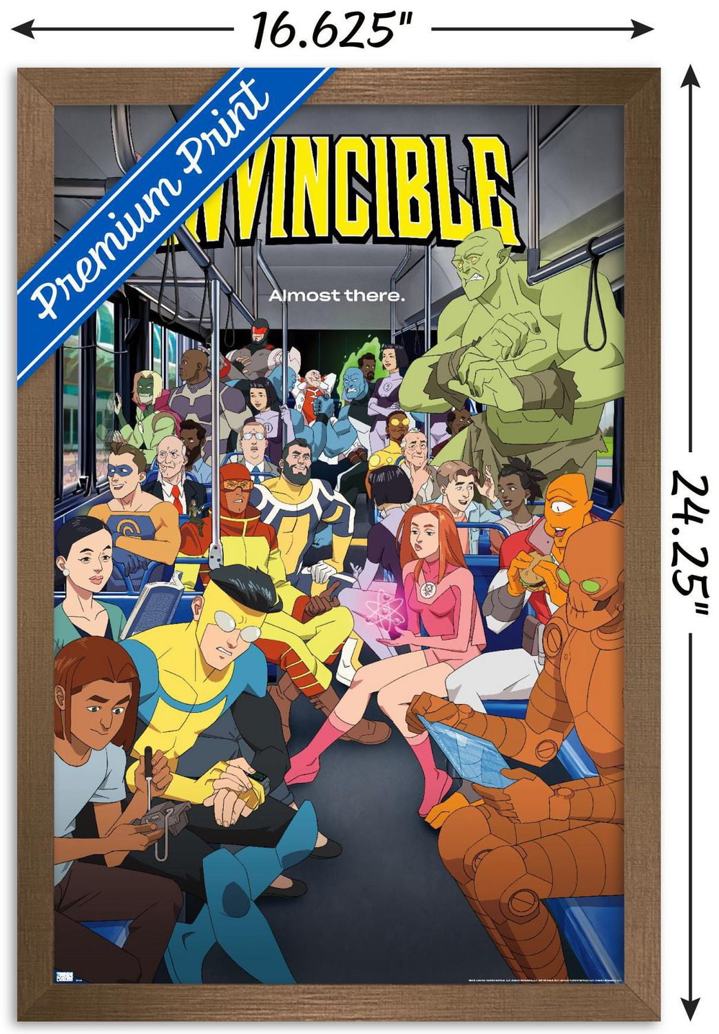 Invincible: Season 2 - Bus One Sheet Wall Poster