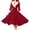 O-Red, variant on 2025 Mini Dress Print Loose Evening Dresses for Fall Summer Women's Quarter Ladies Teenager Casual Dresses Sleeve Dress Three Women's Dresses for Women 224 Casual Summer