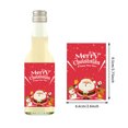 thumbnail image 4 of Christmas Bottle Label 24pcs Sticker Santa Claus Snowman Theme Atmosphere Arrangement Small Wine Bottle Sticker, 4 of 5