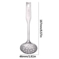 thumbnail image 2 of Mini Stainless Steel Cooking Set, EDHITNR 304 Polished Ladle Slotted Spoon Turner, Compact Space Saving Kitchen Utensils for Small Kitchens Picnic Lunch, 2 of 4