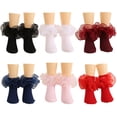 thumbnail image 5 of Chaussettes à Volants en Dentelle pour Femmes et Filles, Chaussettes de Princesse, 5 of 5
