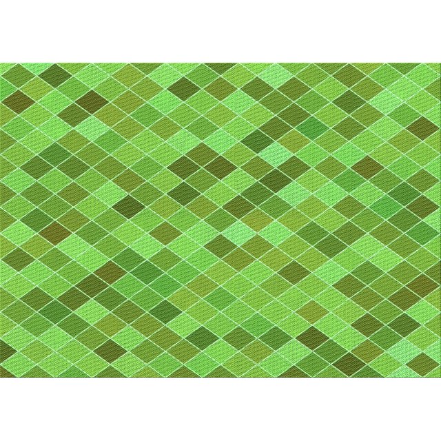 Ahgly Tapis Rectangulaire Lavable en Machine Intérieur Transitionnel Vert Émeraude, 2 Pieds x 5 Pieds