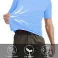thumbnail image 5 of AherBiu Mens Tee Shirts Crewneck Stretch Quick Drying Outdoor Lightweight Performance T-Shirts, 5 of 5