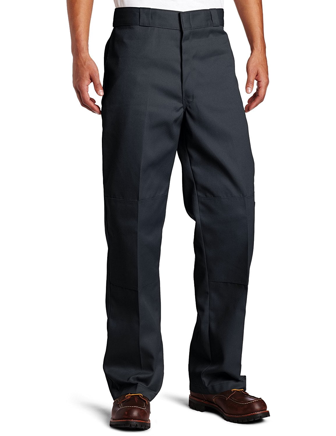 Dickies Mens Loose Fit Double-Knee Work Pant, 44W x 32L, Charcoal