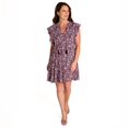 thumbnail image 1 of IVY Women's Flutter Sleeve Dress, 1 of 4