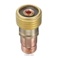 thumbnail image 1 of 1PCS Brass Collets Body Stubby Gas Lens Connector With Mesh For Tig WP-17/18/26, 1 of 1