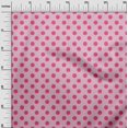 thumbnail image 2 of oneOone Polyester Lycra Fabric Polka Dots Print Sewing Fabric BTY 56 Inch Wide, 2 of 4