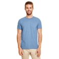 thumbnail image 3 of Gildan - T-Shirt Softstyle - 64000 - Indigo Chiné - Taille : m, 3 of 8