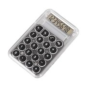 Basic Standard Calculators Mini Digital Desktop Calculator With 8-Digit LCD Display. Calculator Pocket Size For Home School For Kids