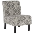thumbnail image 1 of Avondale Grey Damask Accent Chair, 1 of 7