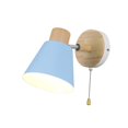 thumbnail image 2 of GROWTH TANK Modern Simple Wall Lamp Sconce Light Adjustable Blue E27 Pull Cord, 2 of 9