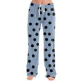 thumbnail image 3 of fatyb Lounge Pants for Women Printed Pajama Pants with Drawstring Womens Comfortable Wide Leg Pants, 3 of 6