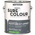 thumbnail image 2 of Rust-Oleum Sure Colour™ Paint + Primer, Interior Semi-Gloss, Charcoal Black 3.78 L, 2 of 3