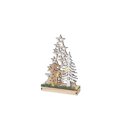 thumbnail image 1 of Led Wooden Star Tree And Angel Stand Small, 1 of 3