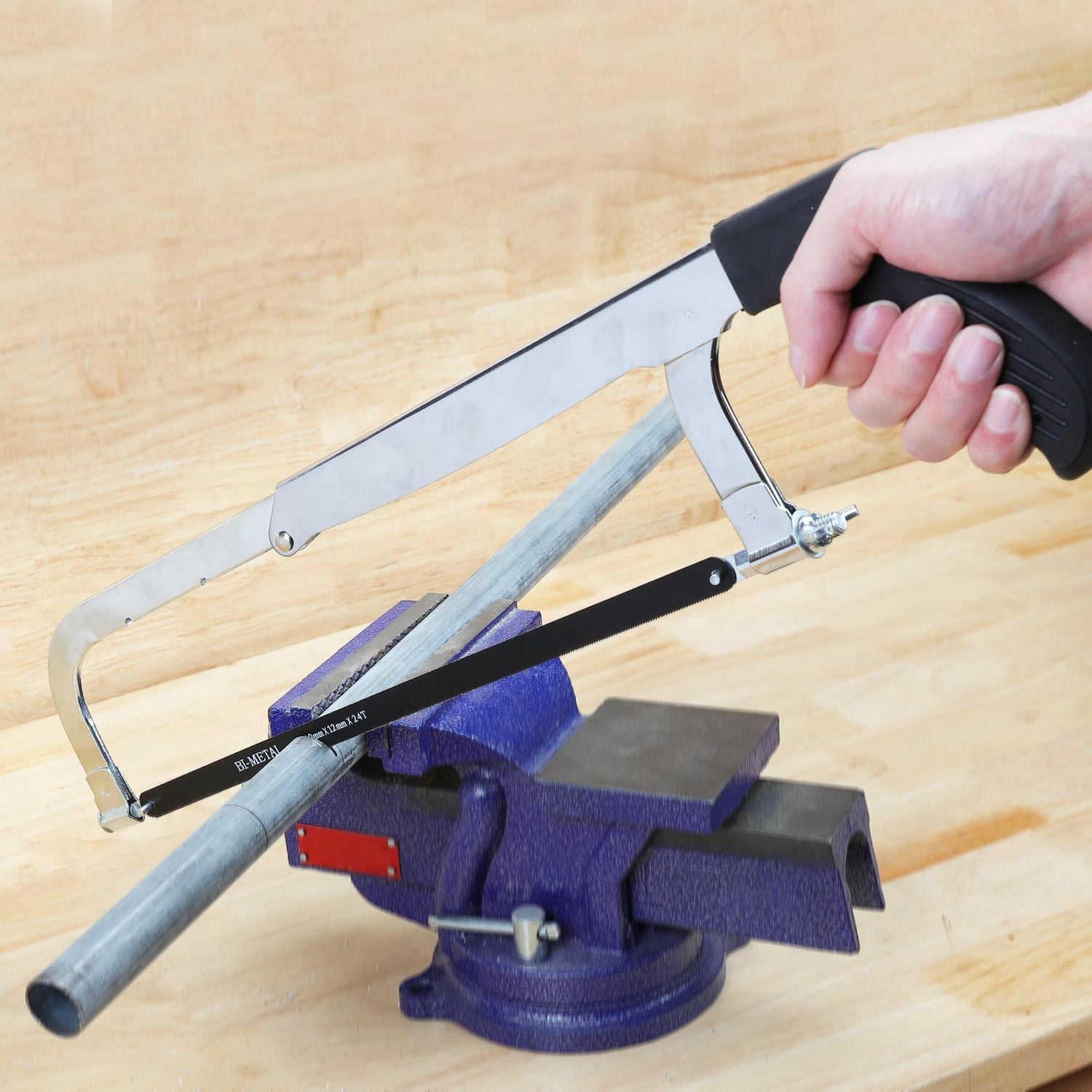 Swiss Tech 12 inch Heavy Duty Steel Hacksaw