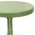 thumbnail image 5 of Crosley Furniture Table d'Appoint Rétro en Métal pour Extérieur/cour Arrière/patio 19 Pouces x 22 Pouces, Vert, 5 of 5