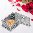 thumbnail image 1 of TOPINCN 12PCS Square Treasure Chest Shape Candy Boxes Wedding Favor Party Hollow Plastic Candy Gift Container,Hollow Candy Box,Wedding Candy Boxes, 1 of 8