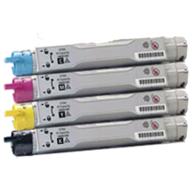 Zoomtoner Cartouche de Toner Laser Compatible XEROX / TEKTRONIX 6250 Noir Cyan Jaune Magenta Haute Capacité