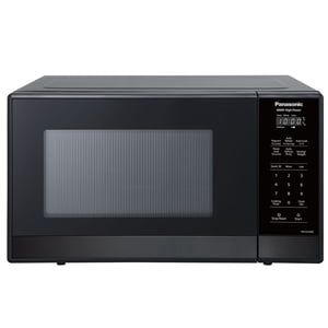 Panasonic NNSG448SC Compact 900 W High Power Microwave Oven, 7 Auto Cook Menus, Child Lock, Black Stainless