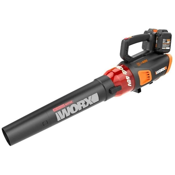Worx WG584 40V Power Share TURBINE Souffleur de Feuilles Sans Fil avec Moteur Sans Balais