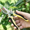 thumbnail image 4 of PEONAVET Ciseaux à Tailler en Acier Inoxydable Ciseaux Multifonctions en Acier Inoxydable pour Arbre Ciseaux de Jardinage pour Verger Jardin de Fleurs Arbre avec Ciseaux Floraux, 4 of 6