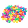 thumbnail image 3 of EeaseCA 1000pcs DIY Handmade Beaded Accessories Acrylic Hole Barrel Beads Rice Beads, 3 of 7