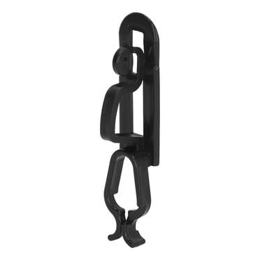 Christmas Light Clips, Easy Installation Soft Flexible Roof Christmas Light Clips Waterproof  For Standard Gutters White,Black