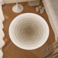 thumbnail image 4 of LSLJS Round Carpet Living Room Cream Wind Sofa Coffee Table Bedroom Bedside Study Soundproof Floor Cushion, Imitation Woolen Carpet, 4 of 6
