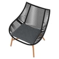 thumbnail image 4 of HOMETRENDS Skyler 3-Piece Steel Outdoor Chat Set with Cushions, Black, 4 of 8
